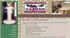 Desktop Screenshot of catmanfurniture.com